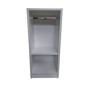 Armário Bonecas Infantil Branco Em Mdf [F031]
