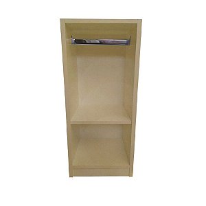 Armário Bonecas Infantil Natural Em Mdf [F031]