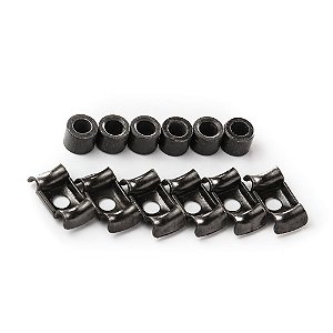 Baixa Cordas Guitarra Preto (6 Unidades) Spirit SSG-L-BK [F035]