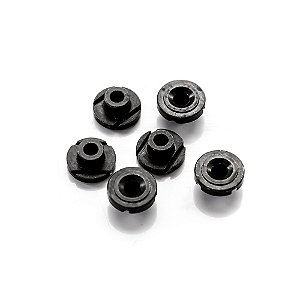 Baixa Cordas Guitarra Preto (6 Unidades) Spirit SSR-S-BK [F035]