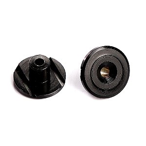 Baixa Cordas Para Baixo Preto (6 Unidades) Spirit SBS-BK [F035]