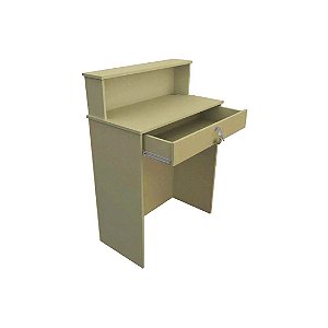 Balcão Caixa Natural Em Mdf [F031]