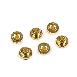 Baixa Cordas Guitarra Dourado (6 Unidades) Spirit SSR-S-GD [F035]