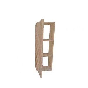 Armario Nicho Toalheiro 60cm Madeirado Em Mdf [F031]