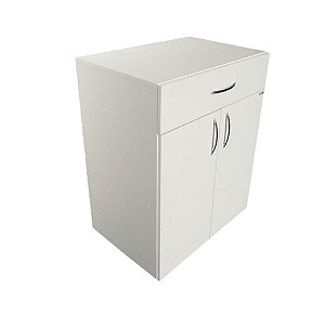 Balcão Caixa Branco Em Mdf [F031]