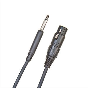 Cabo Microfone P10-XLR Fêmea D Addario Classic PW-CGMIC-25 [F035]
