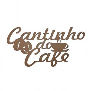 Cantinho Do Café Xicara Em Mdf Natural [F031]