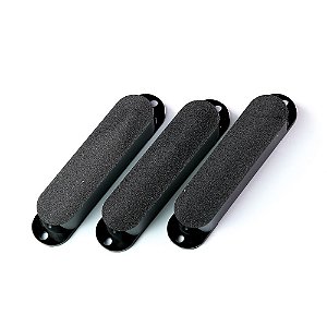 Capa Captador Guitarra Single Preta (3 Peças) Spirit STCD BK [F035]