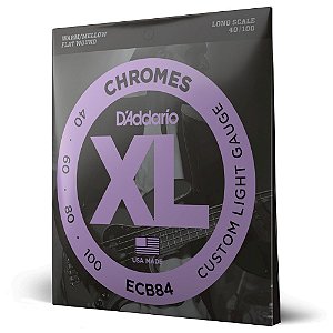 Encordoamento Baixo 4C 40-100 D Addario XL Chromes ECB84 [F035]