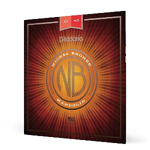 Encordoamento Bandolim 11-40 D Addario Nickel Bronz NBM1140 [F035]