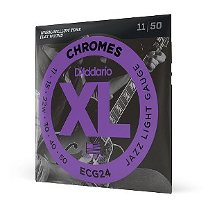 Encordoamento Guitarra 11-50 D Addario XL Chromes ECG24 [F035]