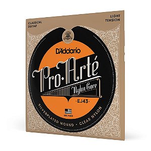 Encordoamento Para Violão Nylon D Addario Pro-Arté EJ43 [F035]