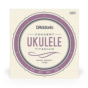 Encordoamento Ukulele Concerto D Addario Pro-Arté Titanium [F035]