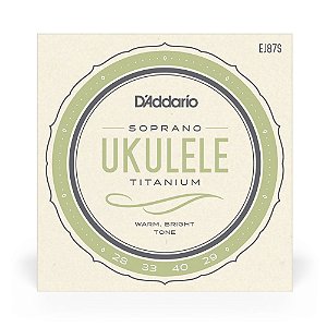 Encordoamento Ukulele Soprano D Addario Pro-Arté Titanium [F035]