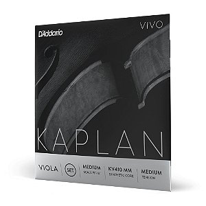 Encordoamento Viola De Arco D Addario Kaplan Vivo KV410 MM [F035]