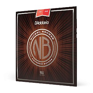 Encordoamento Violão Aço 13-56 D Addario Nickel Bronz NB1356 [F035]