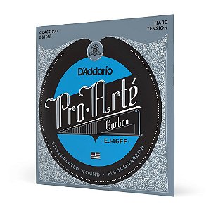 Encordoamento Violão Nylon D Addario Pro-Arté Carbon EJ46FF [F035]