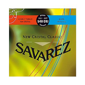 Encordoamento Violão Nylon Savarez Cristal Classic 540CRJ [F035]