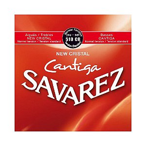 Encordoamento Violão Nylon Savarez New Cristal Cantiga 510CR [F035]