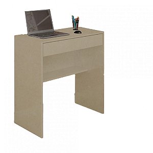 Escrivaninha 1 Gaveta Natural Em Mdf [F031]