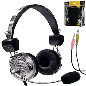 Fone De Ouvido Gamer C/ Microfone P/ Pc Notebook Headphone [F114]