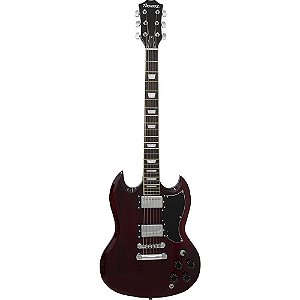Guitarra Elétrica Sg De Madeira Maciça Thomaz Teg 340 Vinho [F097]