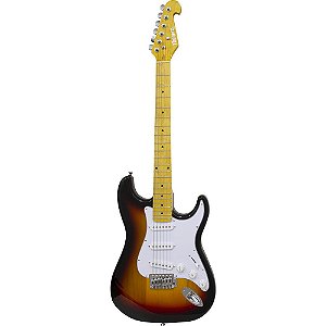 Guitarra Elétrica Vintage Thomaz Teg 400v Sunburst [F097]