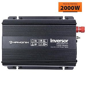Inversor de Onda Modificada 1000W 12Vdc/127V PW11-2 Off Grid Hayonik [F002]