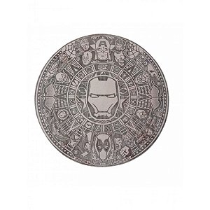 Mandala Homem De Ferro Natural Em Mdf [F031]
