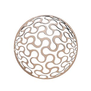 Mandala Spinner 20 Cm Decoração Ambiente Natural Mdf 3mm [F031]