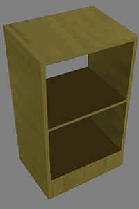 Mesa De Cabeceira Sem Gaveta Em Mdf Madeirado [F031]