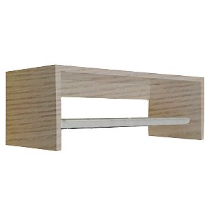 Nicho Com Varão Madeirado Em Mdf [F031]