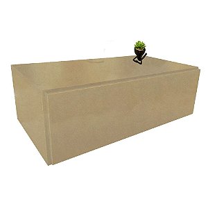 Nicho Retangular Com Porta Trovarelli Natural [F031]