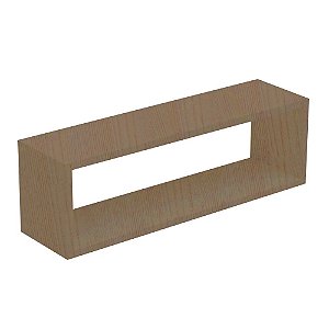 Nicho Retangular Decorativo  70cx25px15a  Madeirado Em Mdf [F031]