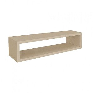 Nicho Suporte Vazado Xbox Em Mdf Natural [F031]