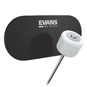 Pad Protetor Pele Bumbo Pedal Duplo (2 Peças) Evans EQPB2 [F035]