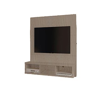 Painel Para Tv Até 32 Polegadas 3 Nichos Madeirado Em Mdf [F031]