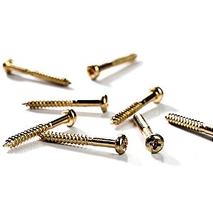 Parafuso Trocolo Dourado WRP4.5X35-GD (24 Unidades) Spirit [F035]