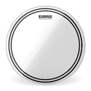 Pele Batedeira Caixa/Tom 12 Evans EC2S Transparente TT12EC2S [F035]