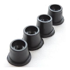 Pézinho Sofa Puff Rack Móveis Em Geral Preto C 40 [F031]