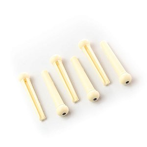 Pino Ponte Violão Creme Preto (6 Peças) Spirit BPN-IV/BLK [F035]