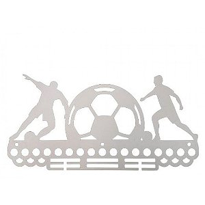 Porta Medalha Futebol Em Mdf Branco [F031]