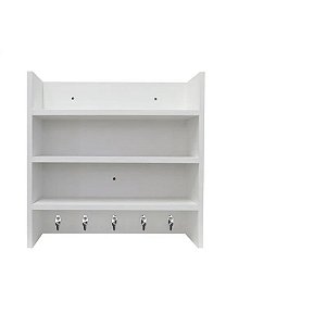 Porta Tempero Branco Em Mdf [F031]