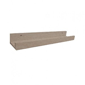Prateleira Esmalteria Simples 60 Cm Em Mdf Madeirado [F031]