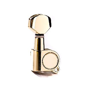 Tarraxa Para Guitarra Blindada Dourada R6 Spirit J07-GD-R6 [F035]
