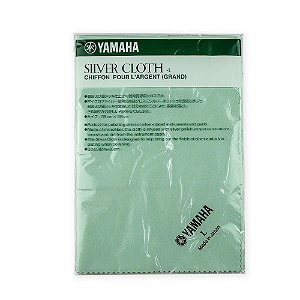 Tecido Para Polimento De Instrumentos Yamaha Silver Cloth L [F035]