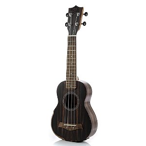 Ukulele Moani MAUNA Soprano 21'' Ebony C/ Bag UKEB-21EQ [F035]