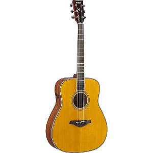 Violão Acústico Transacoustic Cordas Em Aço Fg Ta Nt Natural Yamaha [F097]