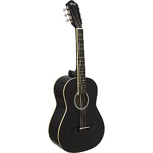 Violão Eletroacústico Kids De Aço Tcg 360 A Eq Preto Thomaz [F097]