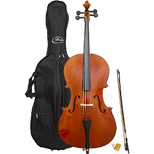 Violoncelo Al 1210 4/4 Alan Com Capa Arco Breu [F097]